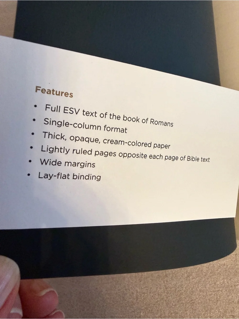 New Book of Romans Scripture Journal